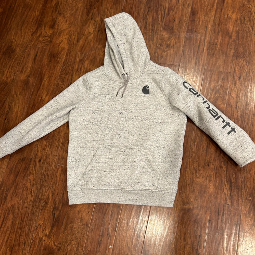 light grey carhartt hoodie